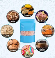 Sachet Doypack Personnalisé Robuste de Qualité Alimentaire avec Encoche de Déchirement, Finition Brillante Anti-UV pour l'Emballage des Noix