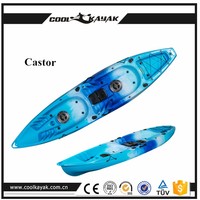Canot de pêche récréatif à prix avantageux, kayak, bateau à rames familial pour 2 à 3 personnes, moulé par rotation