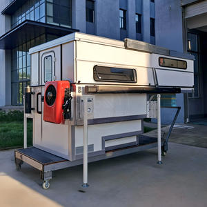 <span class=keywords><strong>Camper</strong></span> camión de plataforma duradera con techo de carcasa dura y extensión de <span class=keywords><strong>cama</strong></span> para viajes de larga distancia - Product Image 2