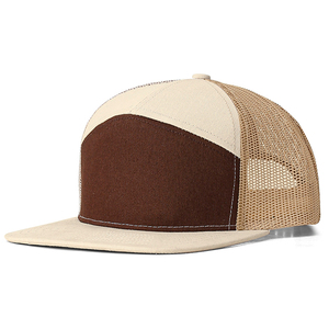 Chất Lượng Cao 7 Bảng Điều Chỉnh Phẳng Brim Nets Cap Richardson 112 Trucker Mũ Việt Nam Với Thêu Logo - Product Image 6