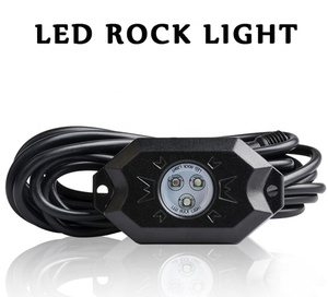 BMF Polaris ATV/UTV Rock Light RGB Dancing LED 9-32V IP68 Étanche Boîtier en aluminium Garantie 12 mois État <span class=keywords><strong>neuf</strong></span> RZR ROAD - Product Image 2