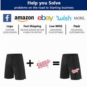 Pantalones Cortos Deportivos de Secado Rápido para Hombre con Logotipo Personalizado, Pantalones Cortos para Maratón, Transpirables, para Entrenamiento - Product Image 4