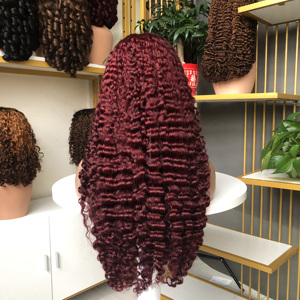 <span class=keywords><strong>Parrucche</strong></span> di lusso per capelli in Vietnam in stile birmano a tutta densità parrucca riccia - Product Image 1