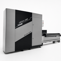 Machine de découpe laser à fibre LINCOLN, commande CNC, source laser MAX, refroidissement par eau, haute productivité, options de puissance 1500W-8000W
