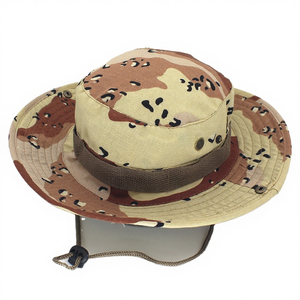 Sombreros de Pescador Unisex Impermeables con Borde Ancho y Cordón, con Logotipo Bordado e Impresión Personalizada - Product Image 4