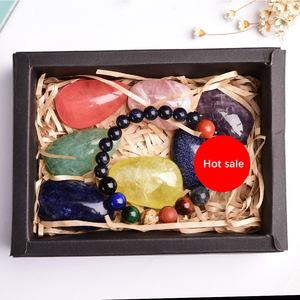 Set di Cristalli Grezzi in Scatola Regalo per Principianti, Kit di Pietre Chakra con Perline in Legno, Collezione di Pietre Energetiche - Product Image 5