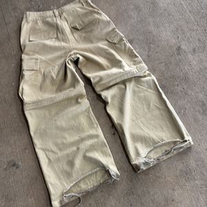 Fabricant de pantalons cargo en jean pour hommes, style baggy, avec poches de travail, détachables et convertibles - Product Image 2