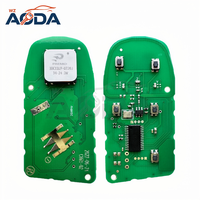 Llave Inteligente para Vehículo con Chip ID46 de 4 Botones y 433 MHz, Llaves Remotas para Automóvil Maserati FCC M3N7393490