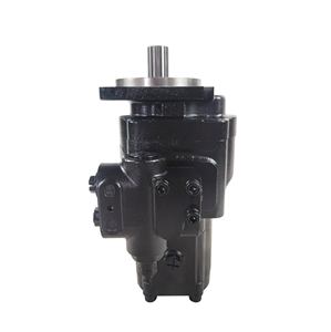 JCB Compatible 250 <b>Bar</b> 5 HP 2-Stage Hydraulic Gear <b>Pump</b> with 1/2" Connection | China Manufacturer & Global Supplier - Product Image 2