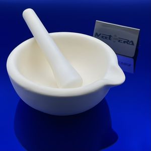 Mortier en céramique d'alumine à 99 % et <span class=keywords><strong>creuset</strong></span> en alumine, pièces en céramique d'alumine personnalisées - Product Image 1