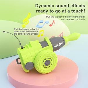 Modelo de regalo para niños, bombas de juguete Mini, coche de juguete para niños con portador de pistola ligera, lanzador de flecha de fuego, modelo de <span class=keywords><strong>arma</strong></span> de juguete para niños - Product Image 4