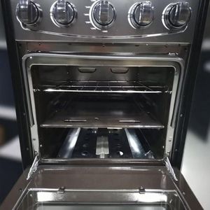 Cuisinière professionnelle 4 brûleurs avec <span class=keywords><strong>four</strong></span>, 4 plaques chauffantes, 3 gaz et 1 électrique, appareil de cuisine - Product Image 6