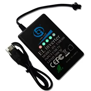 새로 개발 및 생산 배터리 표시기 1800MA EL 패널 DC5V USB 배터리 인버터