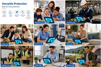 Darbeye Dayanıklı, Sağlam, Profesyonel Sınıf Endüstriyel Tablet Koruyucu Kılıf, Öğrenci Kullanımı İçin Samsung Tab A9+/A11+ 11"