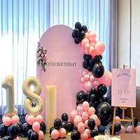 Support de toile de fond pour fête papillon, décoration de ballons pour mariage et anniversaire