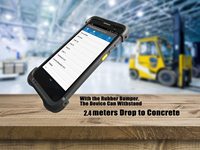 Scanner de codes à barres Android pour ordinateur mobile d'entreprise robuste C66, terminal de données portable à écran tactile de 5.5 "avec Wi-Fi 6 et 4G LTE