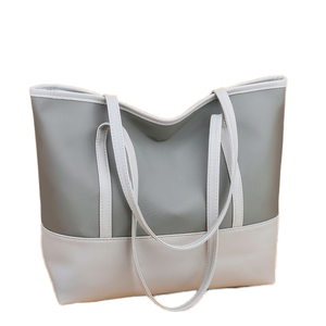 Oxford Fabric <b>Large</b> Capacity Zipper Closure <b>Canvas</b> Polyester Stylish Versatile Single Shoulder Casual Student School Tote <b>Bag</b> - Product Image 2