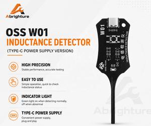 Lotto da 5000 Pezzi OSS W01 Tester di Induttanza Tipo-C, Rilevatore di Guasti Bobina per Riparazione Schede Madri di Telefoni - Product Image 1