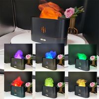 Nouveau Design Diffuseur Aromathérapie OEM Logo Personnalisé Huile Essentielle Flamme Simulation Humidificateur Diffuseur d'Arômes