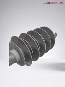 Isolateur de support en silicone composite haute tension MDCL pour postes électriques extérieurs de sous-stations, destiné aux réseaux électriques - Product Image 1
