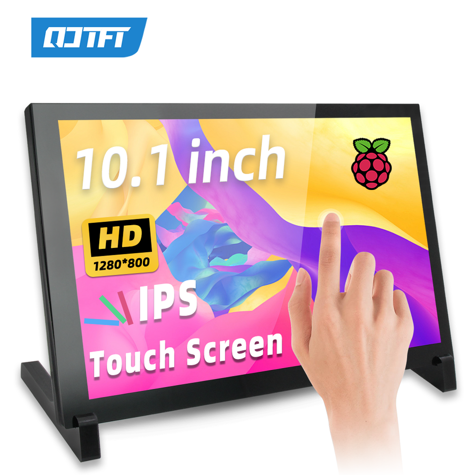 10.1 Inch Raspberry Pi IPS Display 1280x800, Capacitive Touch Screen ...