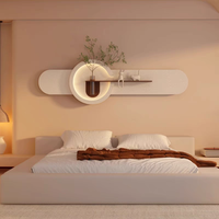 Lampe murale en grès de style moderne avec motif de plante verte aquatique et vase à fleurs, pour chambre à coucher, salon, fond de canapé, décoration artistique et peinture décorative