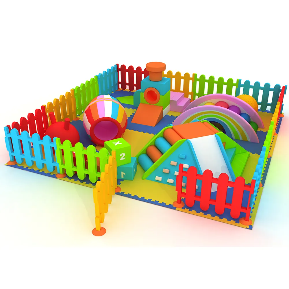 Commercial Playground Children Play Area Kids Soft Play Equipment Set Indoor Soft Play Equipment for Sale