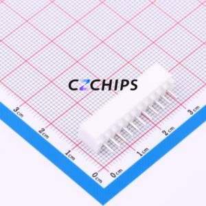 WAFER-HA2.54-11PWZ Wire-to-Board Pin Header Bent Lead Through Hole,P=2.5mm Connector 1x11P 2.5mm Right Angle Insert XHB - Product Image 2