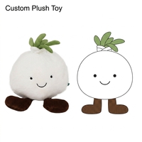 Jouets en peluche, coussins en peluche en forme de plantes et légumes, poupées en peluche personnalisées, fabrication ODM OEM