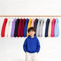 Sweat-shirts à capuche pour enfants en polyester et coton, personnalisables avec logo imprimé, brodés, vierges pour sublimation, pour garçons et filles