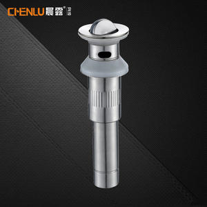 Siphon de lavabo relevable en acier inoxydable 1,25 pouces à compression, anti-corrosion, pour salle de bain, meuble sous-vasque, balcon - Product Image 2