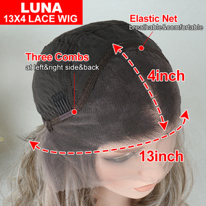Nouvelle Arrivée Perruques Lace Front Synthétiques Julianna Latisha 13X4 Frontal, Ondulées Naturelles Premium, Résistantes à la Chaleur, Style French Curl - Product Image 3