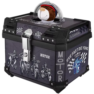 Boîte de transport pour <span class=keywords><strong>chien</strong></span>, sacoche de moto, sacoche de transport pour chat, sacoches supérieures, grande capacité 45L - Product Image 3