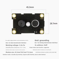 Module de reconnaissance vocale, capteur vocal, carte de développement intelligente LD3320 avec montage SMD pour prototypage embarqué