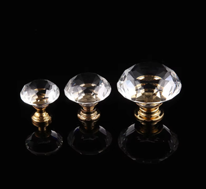 Đồ Nội Thất <span class=keywords><strong>K9</strong></span> Pha Lê Xử Lý Và Núm Kim Cương Hình Dạng 30Mm Thiết Kế Hiện Đại Cho Tủ Quần Áo Ngăn Kéo Nhà Bếp Tủ Quần Áo Dễ Dàng Cài Đặt - Product Image 2