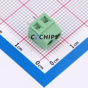 C381128L-2P0G36 Screw Terminal Block Through hole Component (THT),P=3.81mm Connector 1x2P 3.81mm 2P 1 - Product Image 1