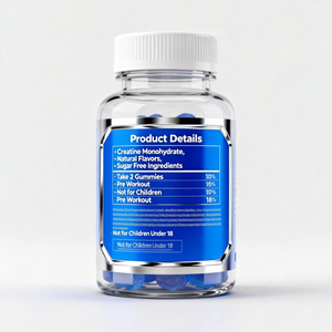 Integratori <span class=keywords><strong>Pre</strong></span>-Allenamento Senza Zucchero, Etichetta Privata OEM, Gommose con <span class=keywords><strong>5</strong></span> Mg di Creatina Monoidrato, Vendita all'Ingrosso - Product Image 3