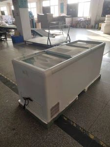 Nevera refrigeradora con puerta de vidrio plano de 650L, de tipo arcón congelador, 2, 2, 2 uds. - Product Image 2