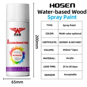 Arnold 450ml Spray per Aerosol di legno a base d'acqua che patina più colori vernice al lattice