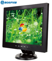 Écran de caméra 7 8 9 10 12 13,3 14 pouces compatible avec les entrées CCTV VGA AV BNC HD-USB SDI, haut-parleur intégré pour utilisation sur ordinateur de bureau