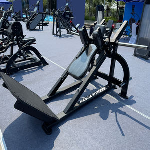 Placa de entrenamiento de fuerza de calidad superior cargada gimnasio comercial equipo de fitness <span class=keywords><strong>Hack</strong></span> Slide comprar en línea - Product Image 5