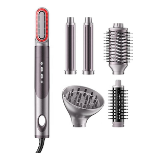 Styler multifonction 5 en 1 de 1500 W avec technologie infrarouge et 6 accessoires professionnels, brosse sèche-<span class=keywords><strong>cheveux</strong></span> haute vitesse - Product Image 2