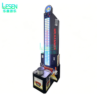 Machine de jeu d'arcade d'intérieur de 3,2 mètres, modèle King of Hammers, à monnayeur, pour le jeu de frappe de boxe