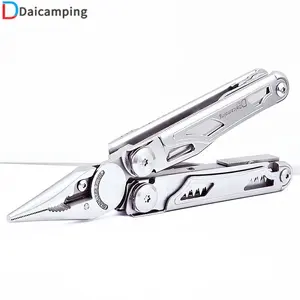 Daicamping DL1 Kit Multi-utensili/pinze a Clip Extra Cutter per bicicletta multifunzione multifunzione EDC set di utensili a mano con coltello pieghevole