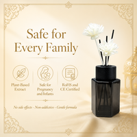 Diffuseur de parfum sans flamme pour voiture, à base d'extraits végétaux naturels, en verre et bois, longue durée, sans danger pour les bébés, vente en gros