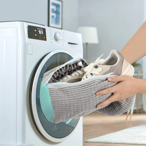 Sac de lavage pour chaussures en polyester MIXWARES, sac à linge pour lave-linge et sèche-linge 360 °   <span class=keywords><strong>Machine</strong></span> de nettoyage en profondeur pour toutes les chaussures - Product Image 6
