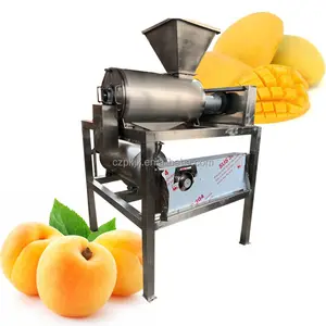 Extractor de frutas comercial, procesamiento de jugo de plátano, exprimidor de mango, máquina de pulpa de mango, precio