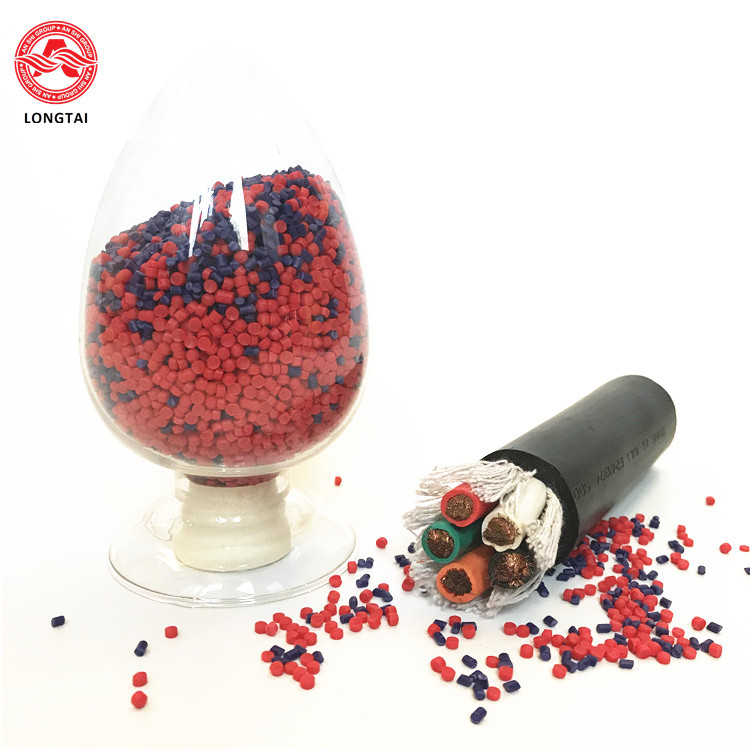 Flame Retardant Oxygen Index 28% Insulated Cable PVC Compound 80A 1.5g/CM3 For Cable Sheathing