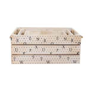 Bois Artisanat Usine En Gros Caisses De Stockage De Nidification Coffrets Cadeaux <span class=keywords><strong>Panier</strong></span> En Bois <span class=keywords><strong>Pour</strong></span> Le Stockage Ensemble De 3 - Product Image 6