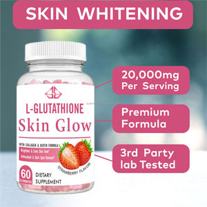 Complément alimentaire L-Glutathion Collagène pour éliminer les taches, blanchir la peau, favoriser la santé des cheveux et des ongles, et un teint éclatant - 60 Gummies - Product Image 5